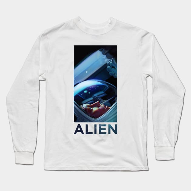 Alien Long Sleeve T-Shirt by vangega